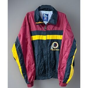 Washington Redskins 90s Pro Player windbreaker jacket XL NFL VTG  Striped